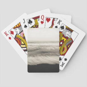 Baraja De Cartas Paisaje marino en B&W, Hawái