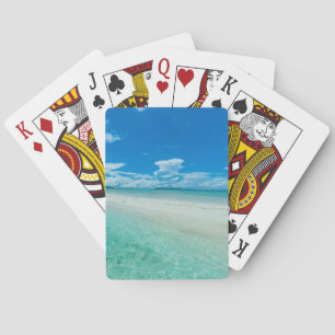 Baraja De Cartas Paisaje marino tropical azul, Palaos
