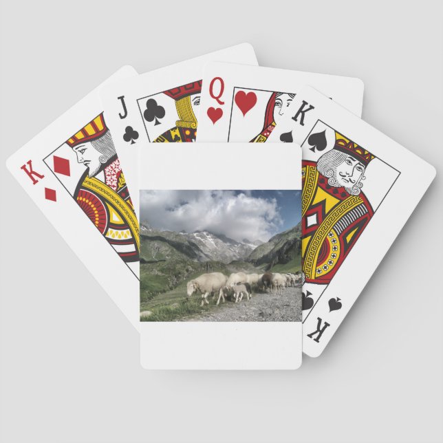 Baraja De Cartas paisaje pirénico (Reverso)