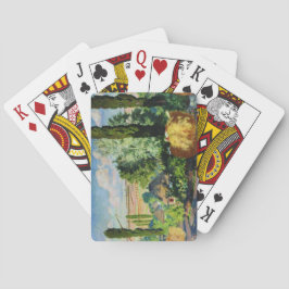 Baraja De Cartas Paisaje ucraniano (granjas rurales) (arte de Ucran