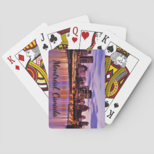 Baraja De Cartas Paisaje urbano de Montreal