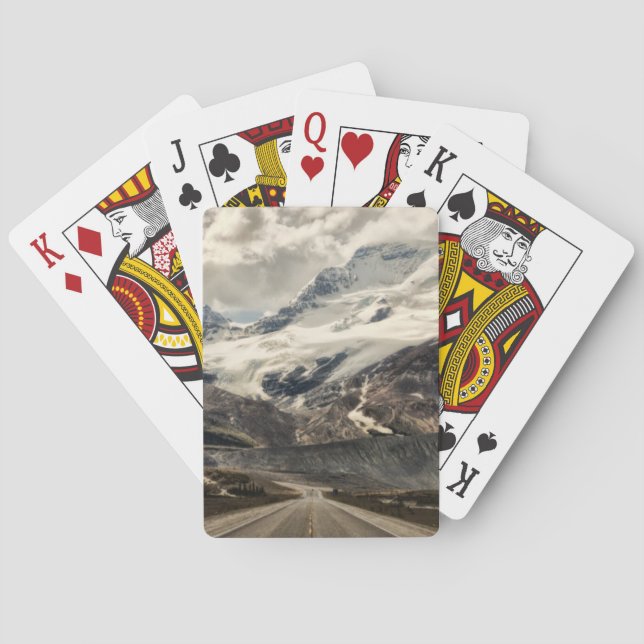 Baraja De Cartas Paisajes de Alberta, Canadá (Reverso)