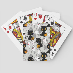 Baraja De Cartas Paisajes De Calabaza Fantasma