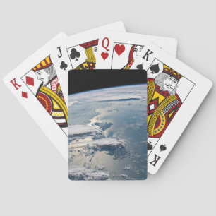 Baraja De Cartas Paisajes nublados alrededor de Sumatra, Indonesia.