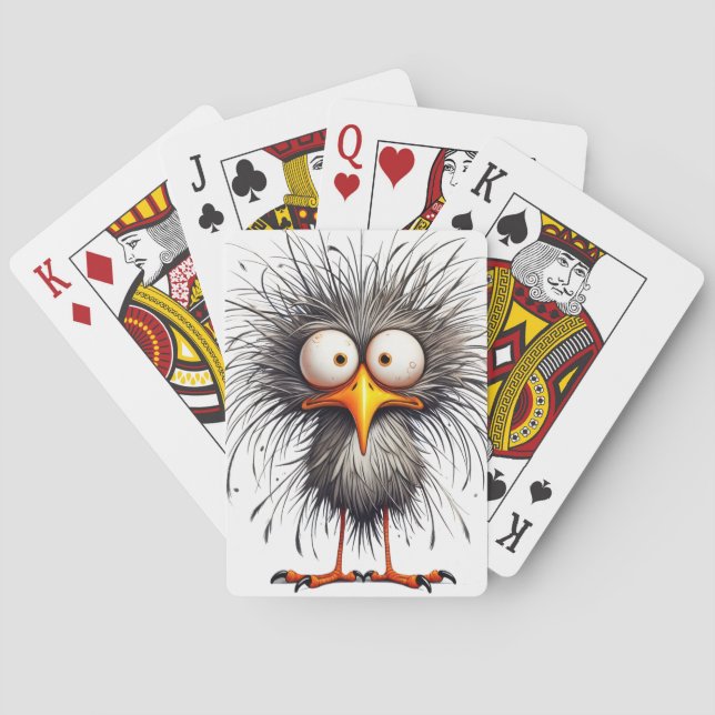 Baraja De Cartas Pájaro caprichoso (Reverso)