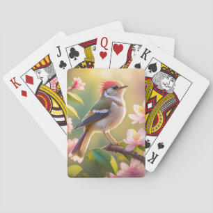 Baraja De Cartas Pájaro Fantasía de Cabeza Roja y Pecho Búfalo