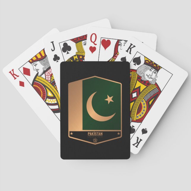 Baraja De Cartas Pakistán (Reverso)