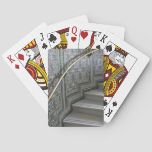 Baraja De Cartas Palacio de Comunicaciones, azulejos moriscos