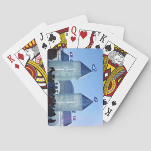 Baraja De Cartas Palacio de hielo en el Carnaval de Quebec, Canadá