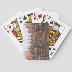 Baraja De Cartas Palacio Madhavendra al atardecer, Jaipur