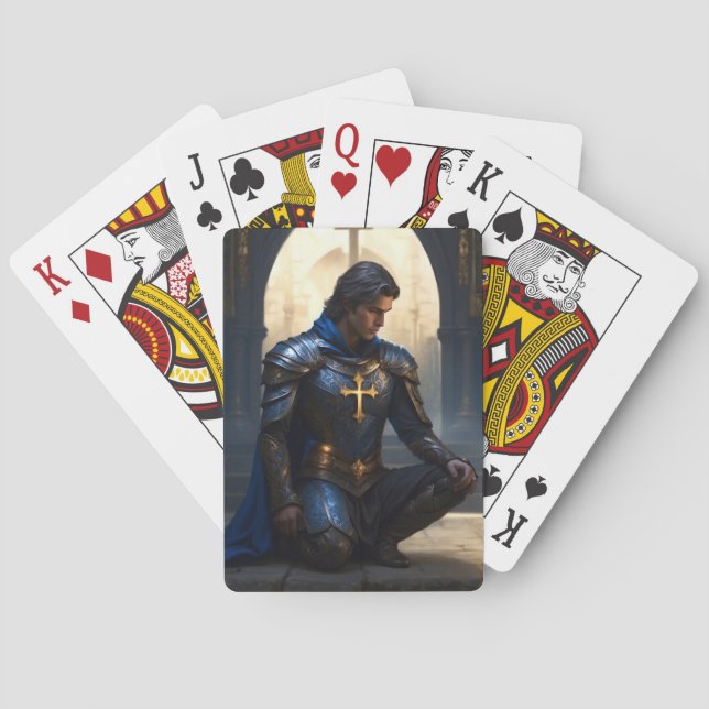 Baraja De Cartas Paladín de la plegaria suplicante (Reverso)