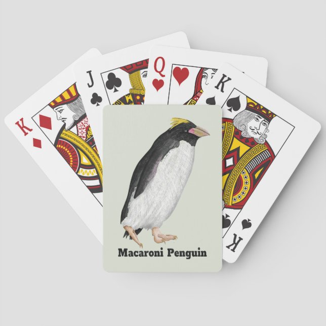Baraja De Cartas Palaeeudyptes Extinct Penguin (Reverso)