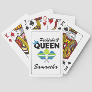 Baraja De Cartas Palas de la Reina del Pickleball Corona