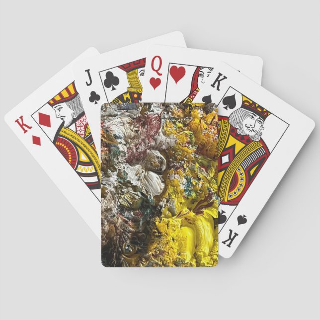 Baraja De Cartas Paleta del artista #1 (Reverso)