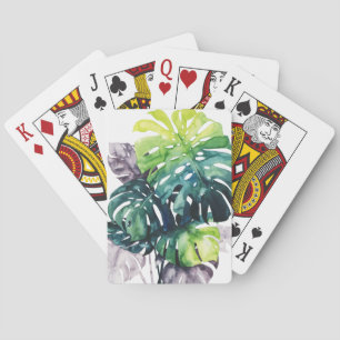 Baraja De Cartas Palmas crepusculares - hoja partida