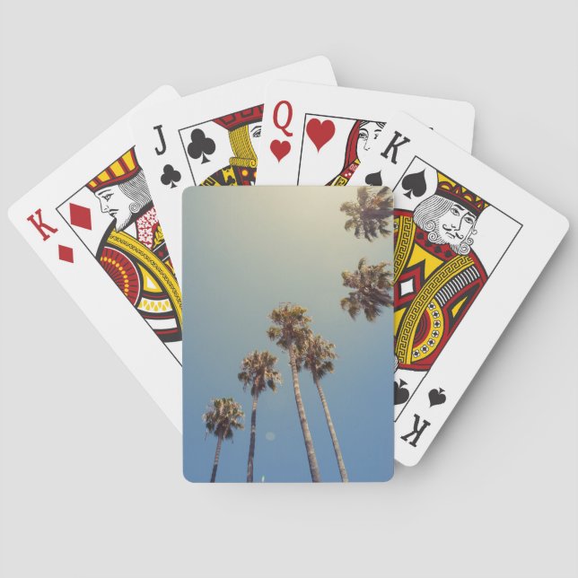 Baraja De Cartas Palmeras (Reverso)
