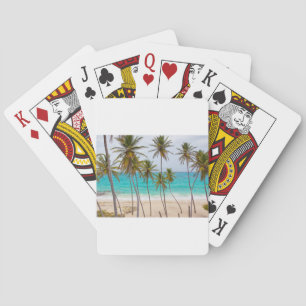 Baraja De Cartas Palmeras de Playa