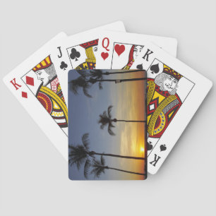 Baraja De Cartas Palmeras y puesta de sol, Mindil Beach