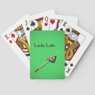 Baraja De Cartas Palo de cubo de mesa de billar