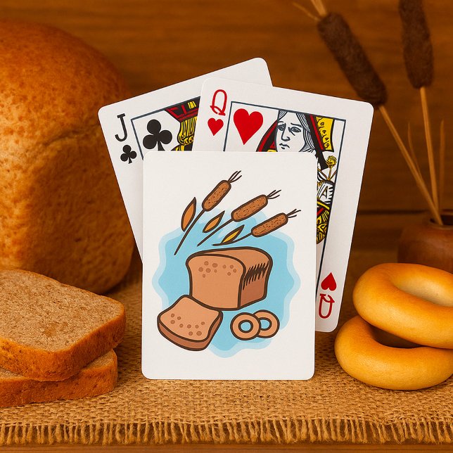 Baraja De Cartas Pan Integral Rústico Comida de Granja (Subido por el creador)