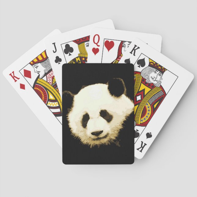 Baraja De Cartas Panda (Reverso)