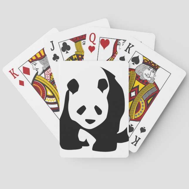 Baraja De Cartas Panda (Reverso)