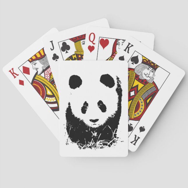 Baraja De Cartas Panda (Reverso)