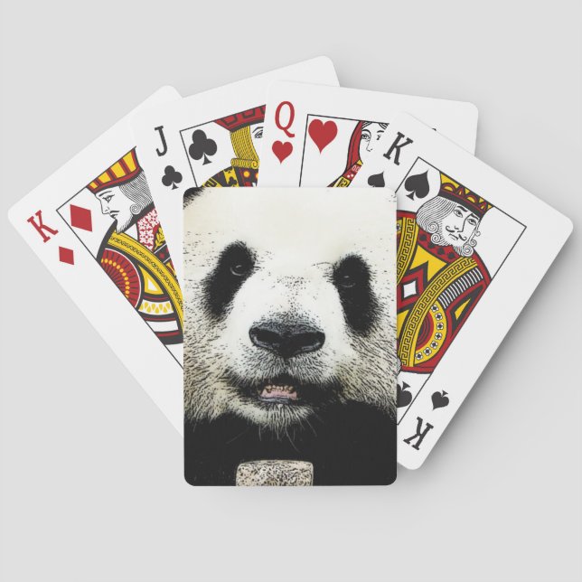 Baraja De Cartas Panda (Reverso)