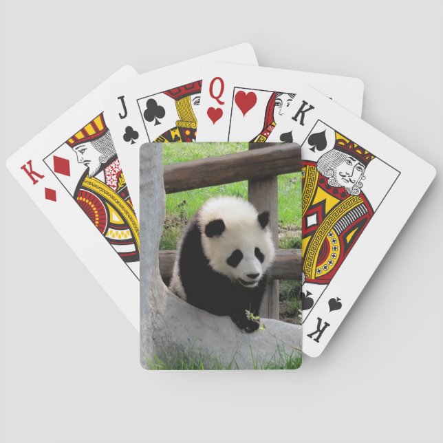 Baraja De Cartas Panda (Reverso)