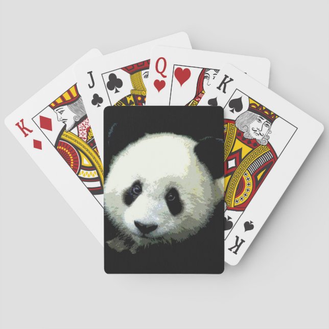Baraja De Cartas Panda (Reverso)