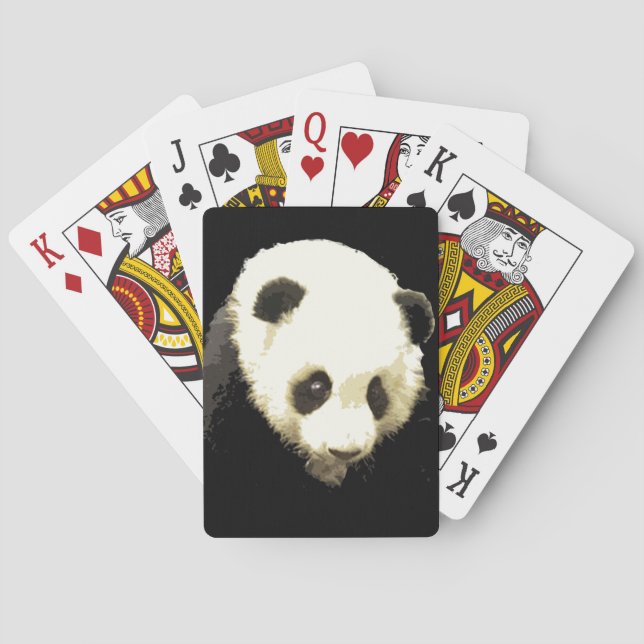 Baraja De Cartas Panda (Reverso)