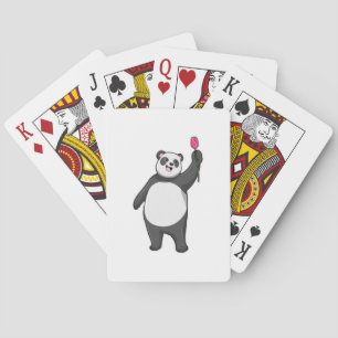 Baraja De Cartas Panda con Tulip