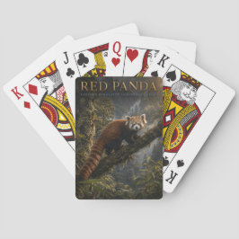 Baraja De Cartas Panda Rojo ANIMALES del Bosque Himalayo