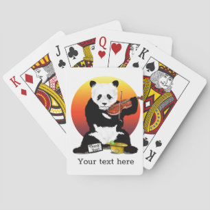 Baraja De Cartas Panda Violinst