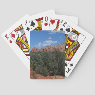 Baraja De Cartas Panorama de rocas rojas en Sedona Arizona