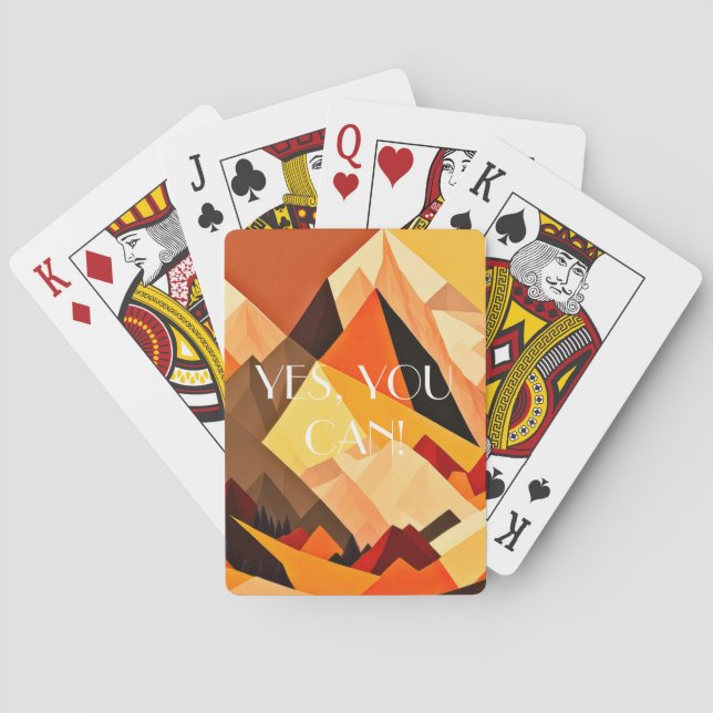 Baraja De Cartas Panorama NEO-BOHO geométrico (Reverso)