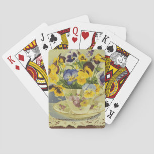 Baraja De Cartas Pansies de 1187 en la enseñanza