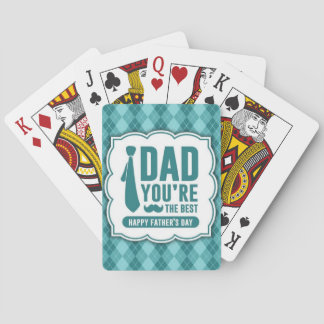 Baraja De Cartas "Papá, eres el mejor", feliz día del padre