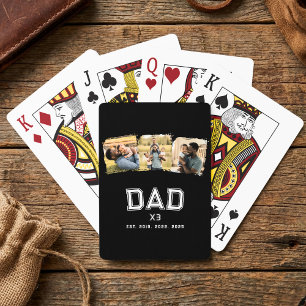 Baraja De Cartas Papá Establecido Años Atrevido Nuevo Papá 3 Foto