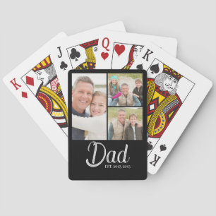 Baraja De Cartas Papá Estableció Moderno 3 Foto 