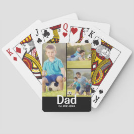 Baraja De Cartas Papá Estableció Moderno 3 Foto