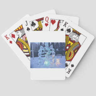 Baraja De Cartas Papá Noel Caras Divertidas Navidad Fiesta