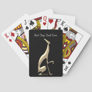 Baraja De Cartas Papá Perro de Oro