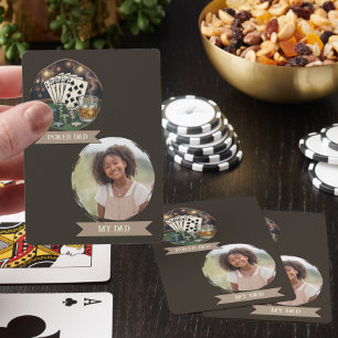 Baraja De Cartas Papa Poker Mi Papá Foto Personalizada