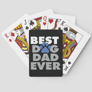 Baraja De Cartas Papá Regalos Mejor Papa Perro