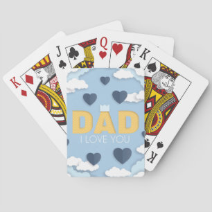 Baraja De Cartas Papá te amo, regalo del día del padre