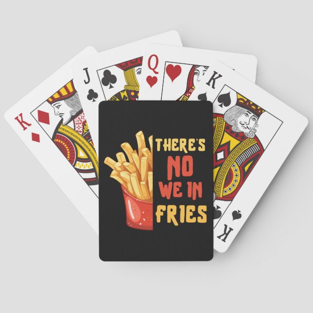 Baraja De Cartas papas fritas (Reverso)