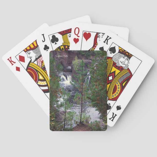 Baraja De Cartas Papel de copas (Reverso)