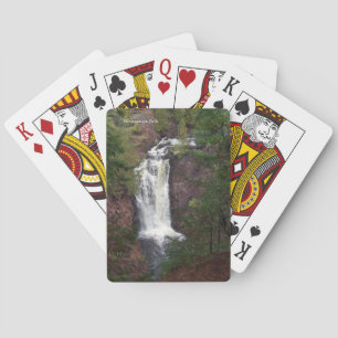 Baraja De Cartas Papel de las cataratas Brownstone