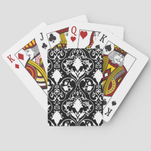Baraja De Cartas Papel pintado antiguo 2 de la voluta
